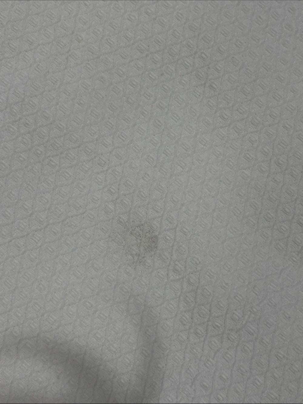 Neutral Cream Textured Shower Curtain with Metal Grommets